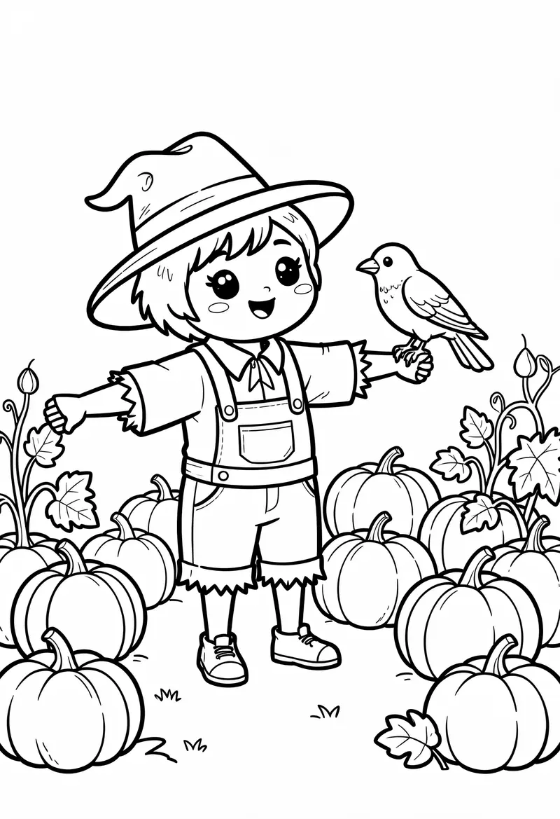 fall coloring pages 455