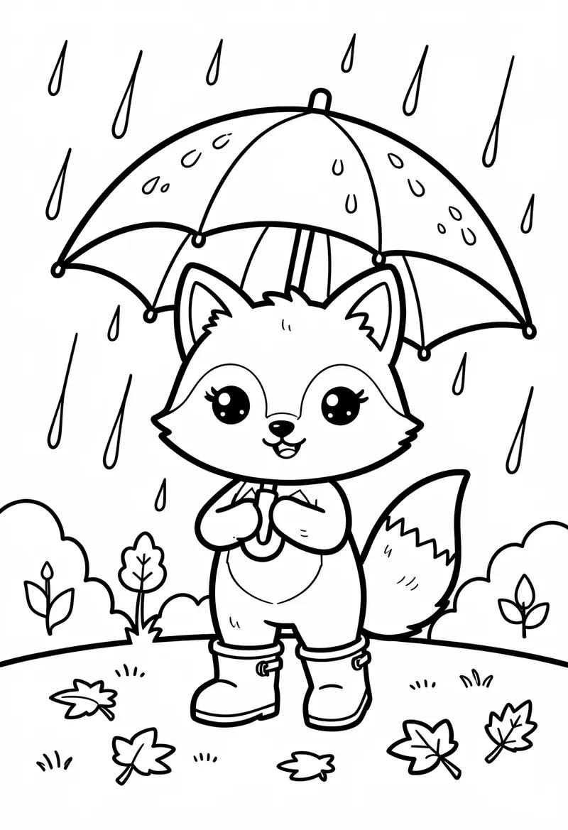 fall coloring pages 448