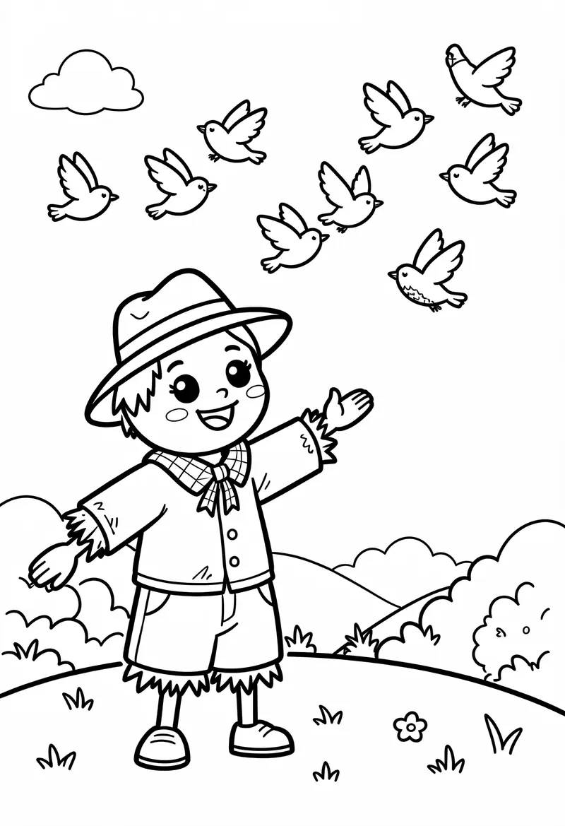 fall coloring pages 447