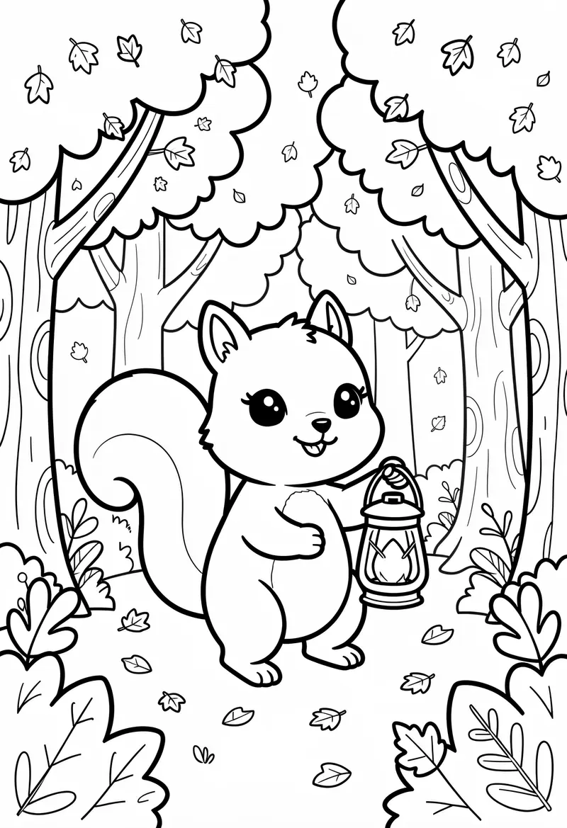 fall coloring pages 445
