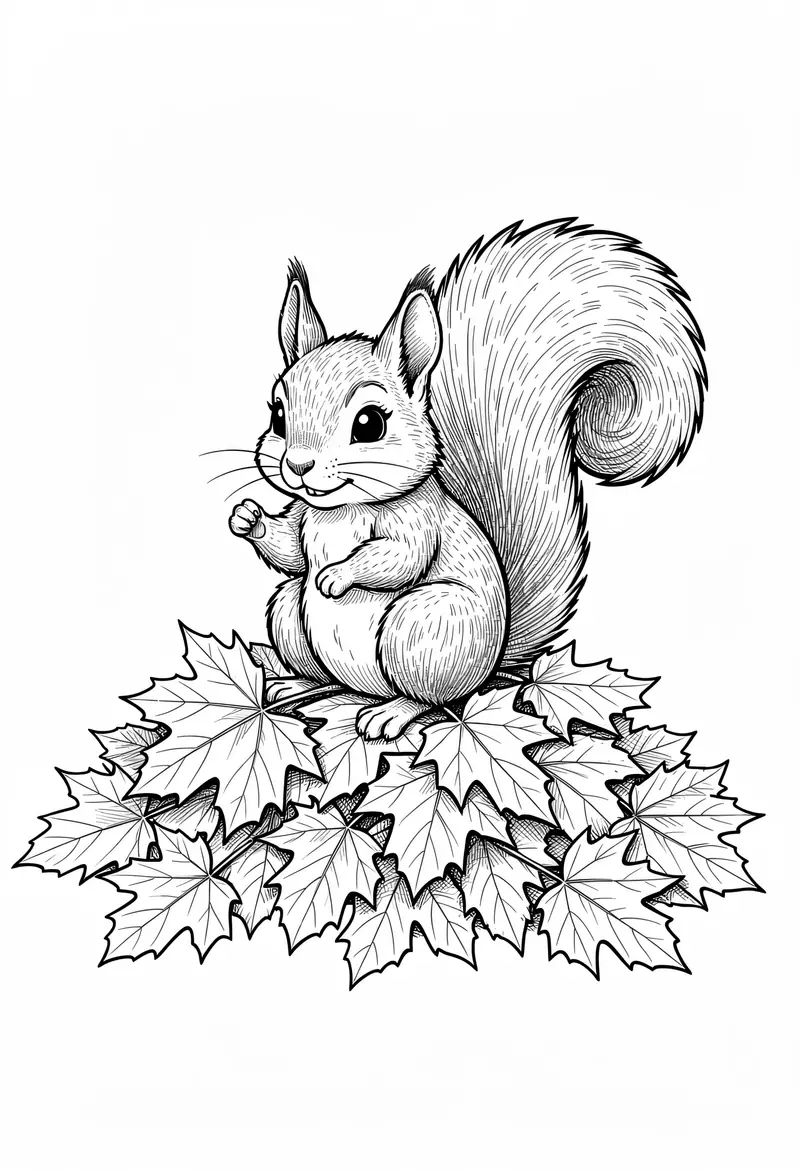 fall coloring pages 436