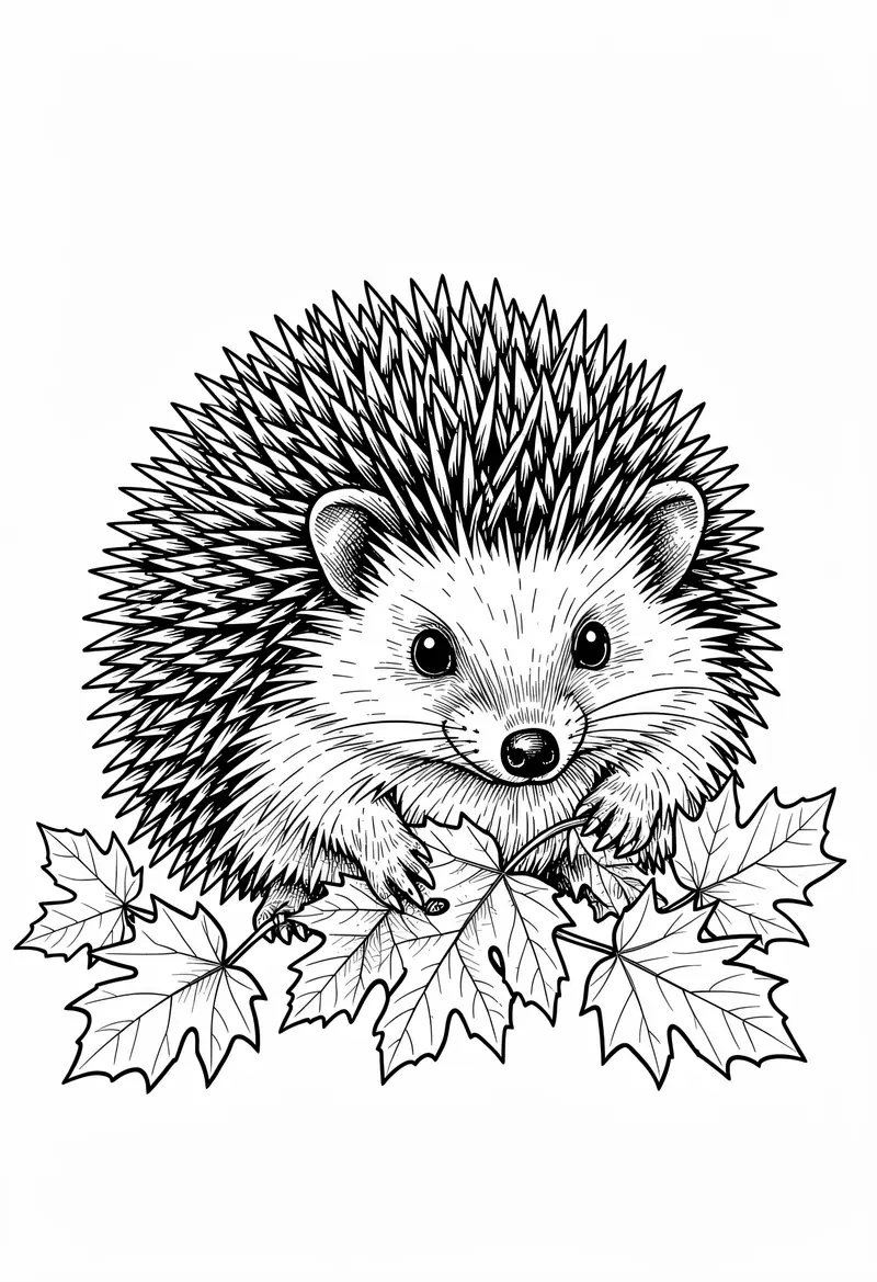 fall coloring pages 425