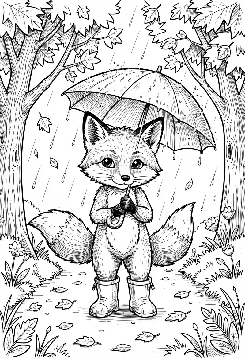 fall coloring pages 423