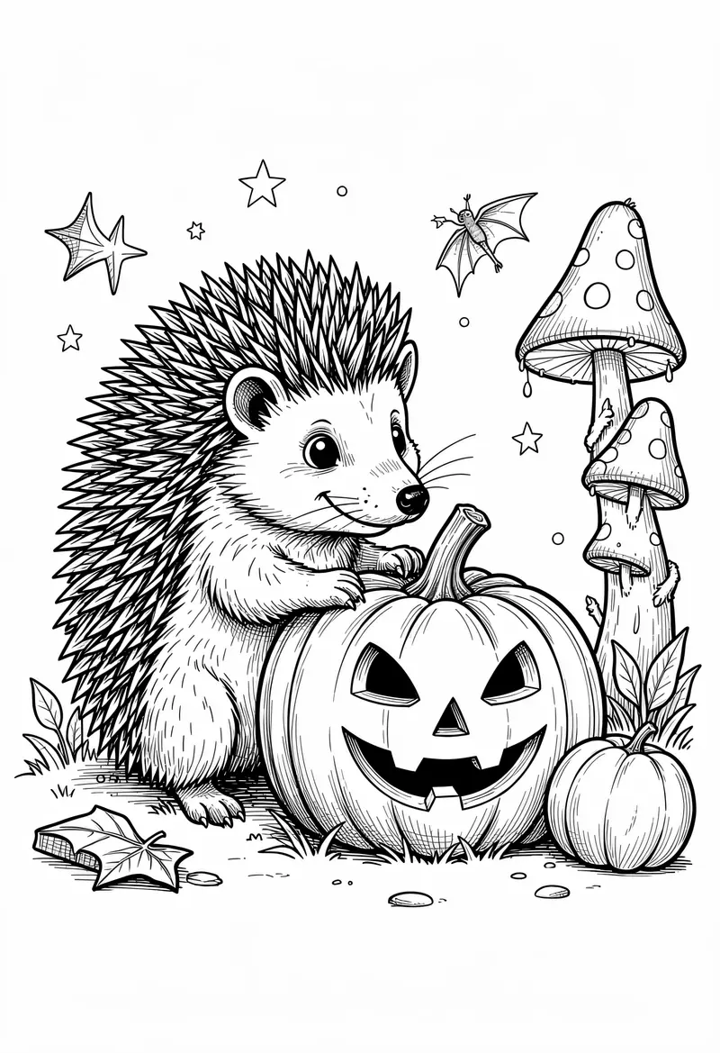 fall coloring pages 421