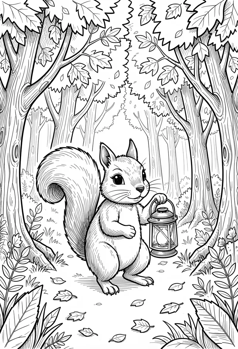 fall coloring pages 420