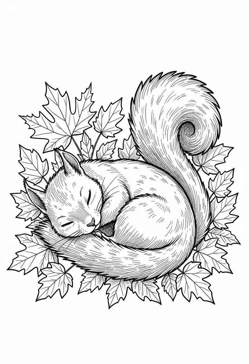 fall coloring pages 416