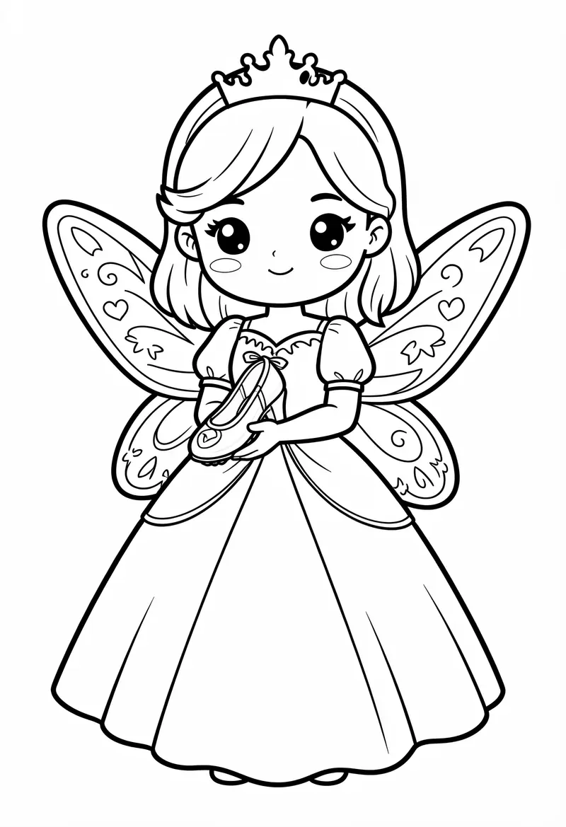 princess coloring pages 272