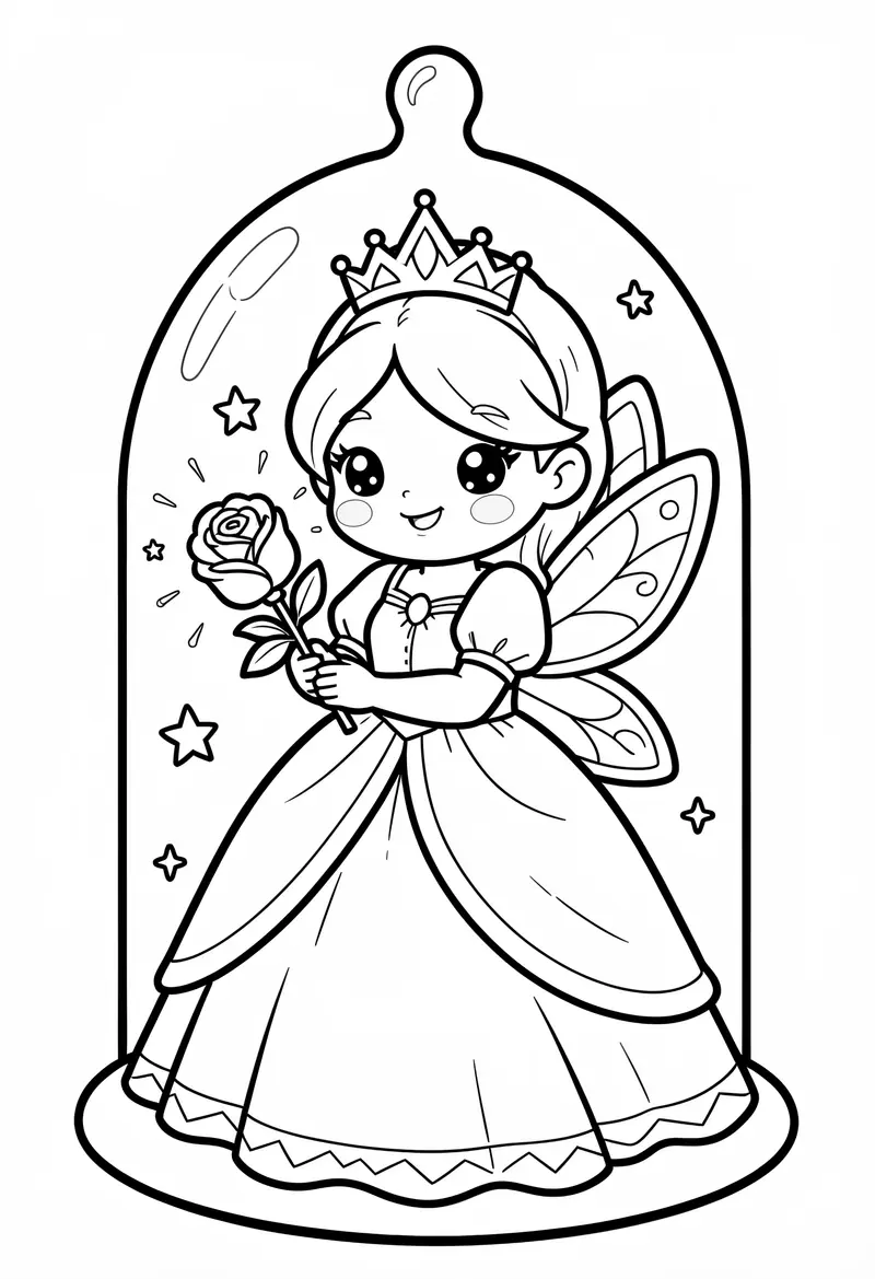princess coloring pages 267