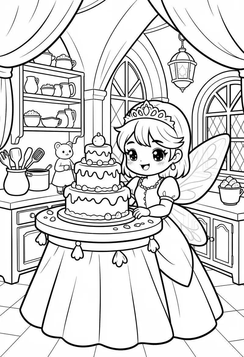 princess coloring pages 264