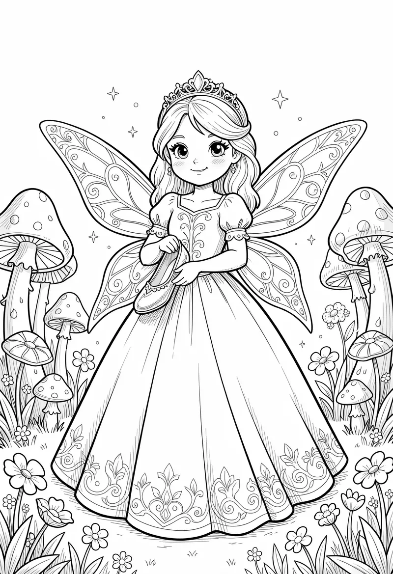 princess coloring pages 248