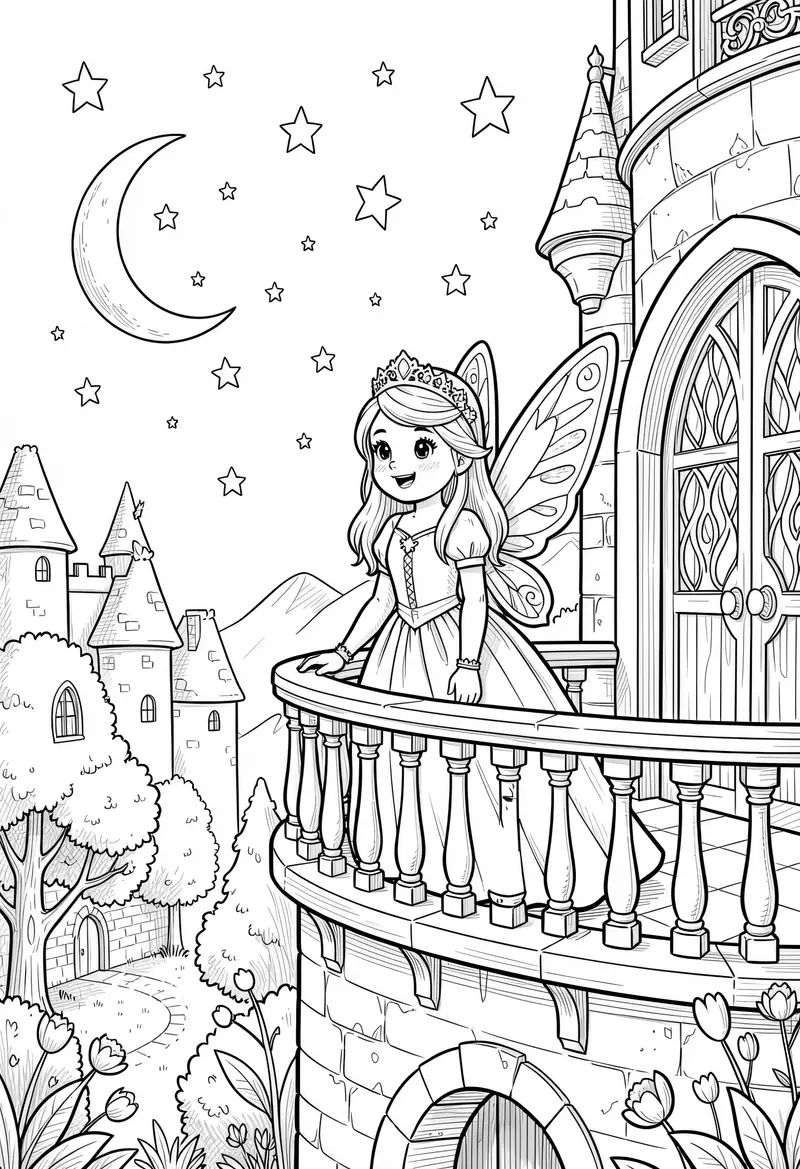 princess coloring pages 245