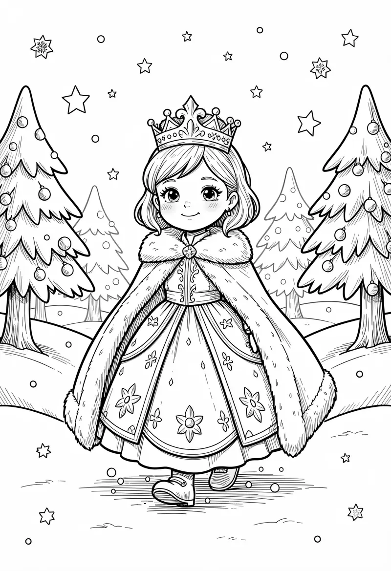 princess coloring pages 240