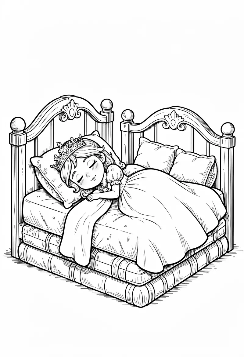 princess coloring pages 234