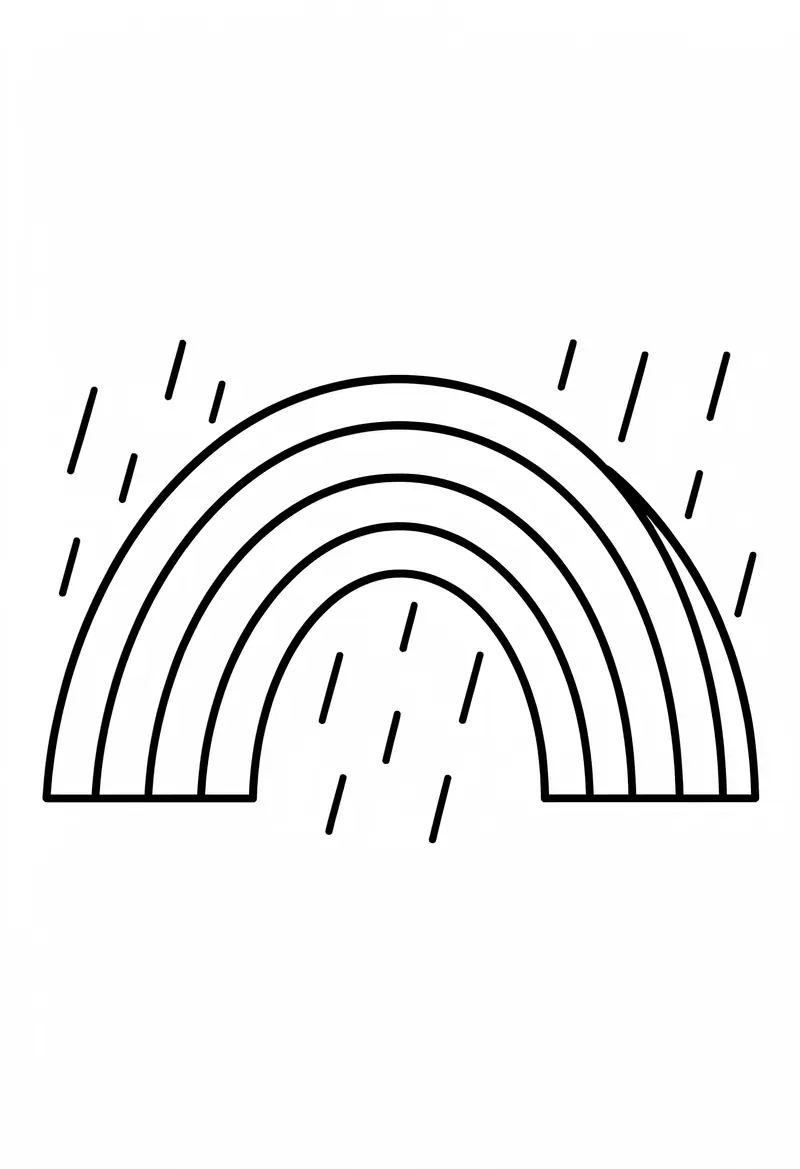 rainbow coloring pages 211