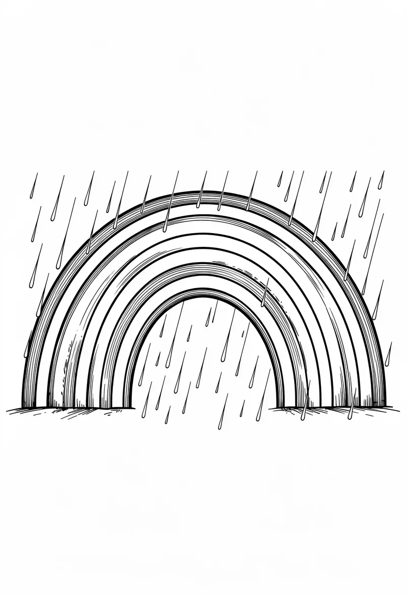 rainbow coloring pages 187