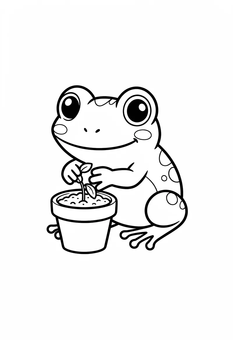 spring coloring pages 172