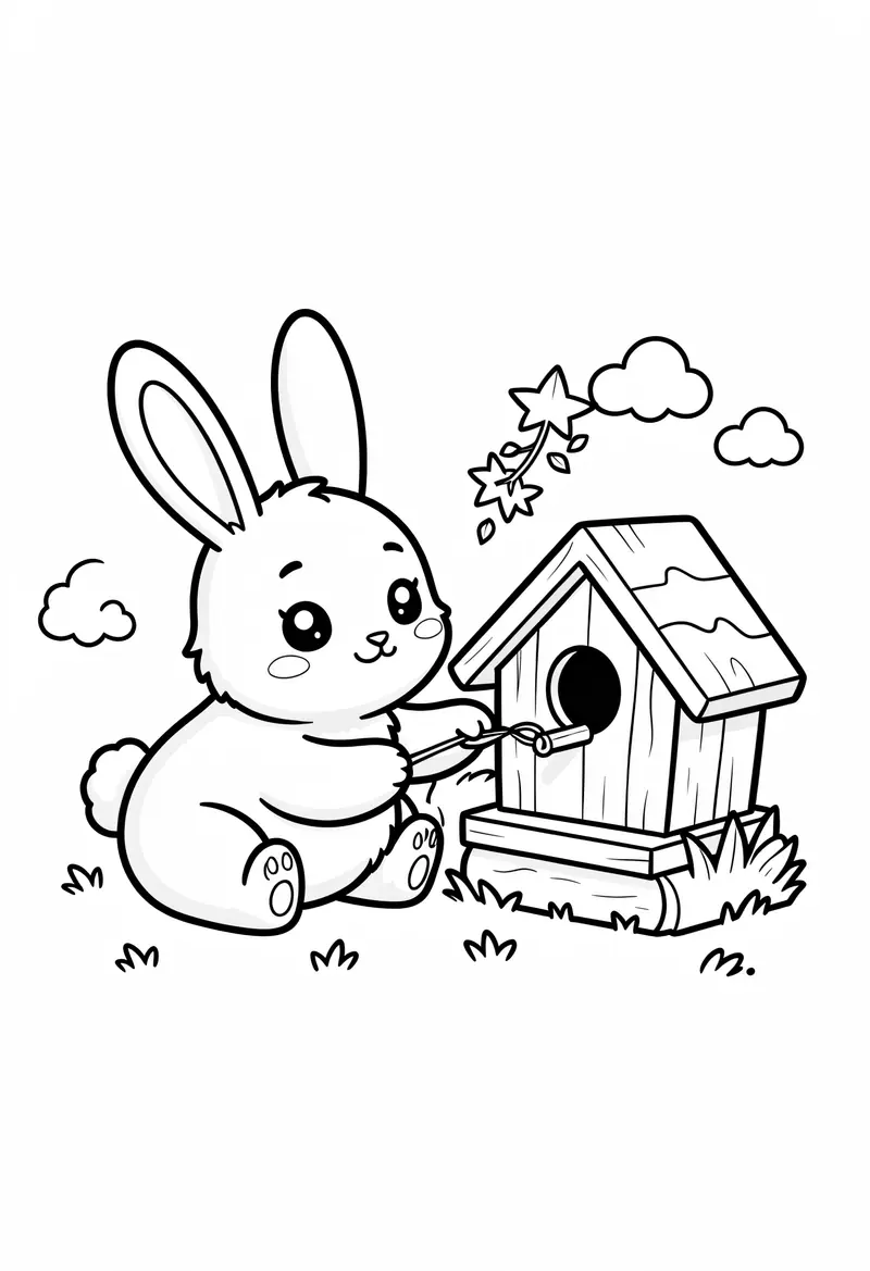 spring coloring pages 167