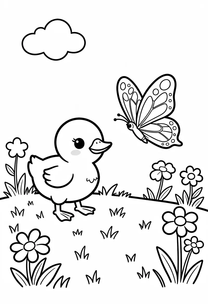 spring coloring pages 161