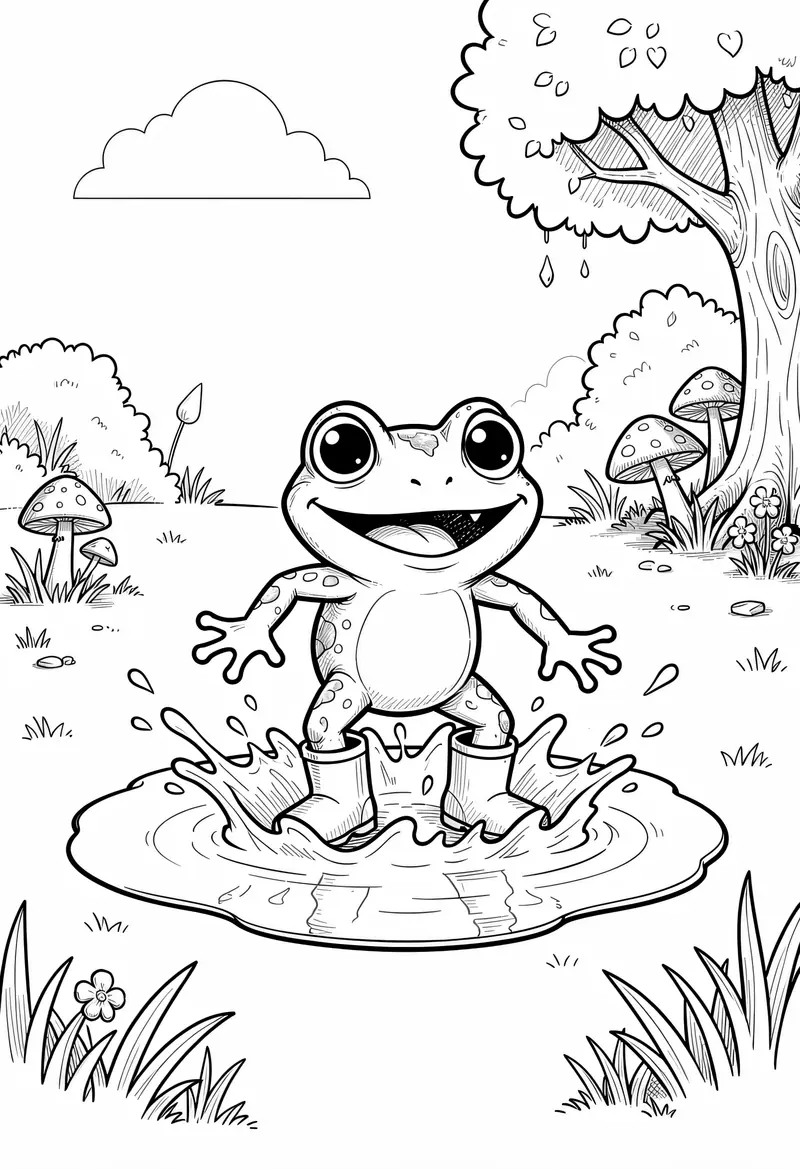 spring coloring pages 151