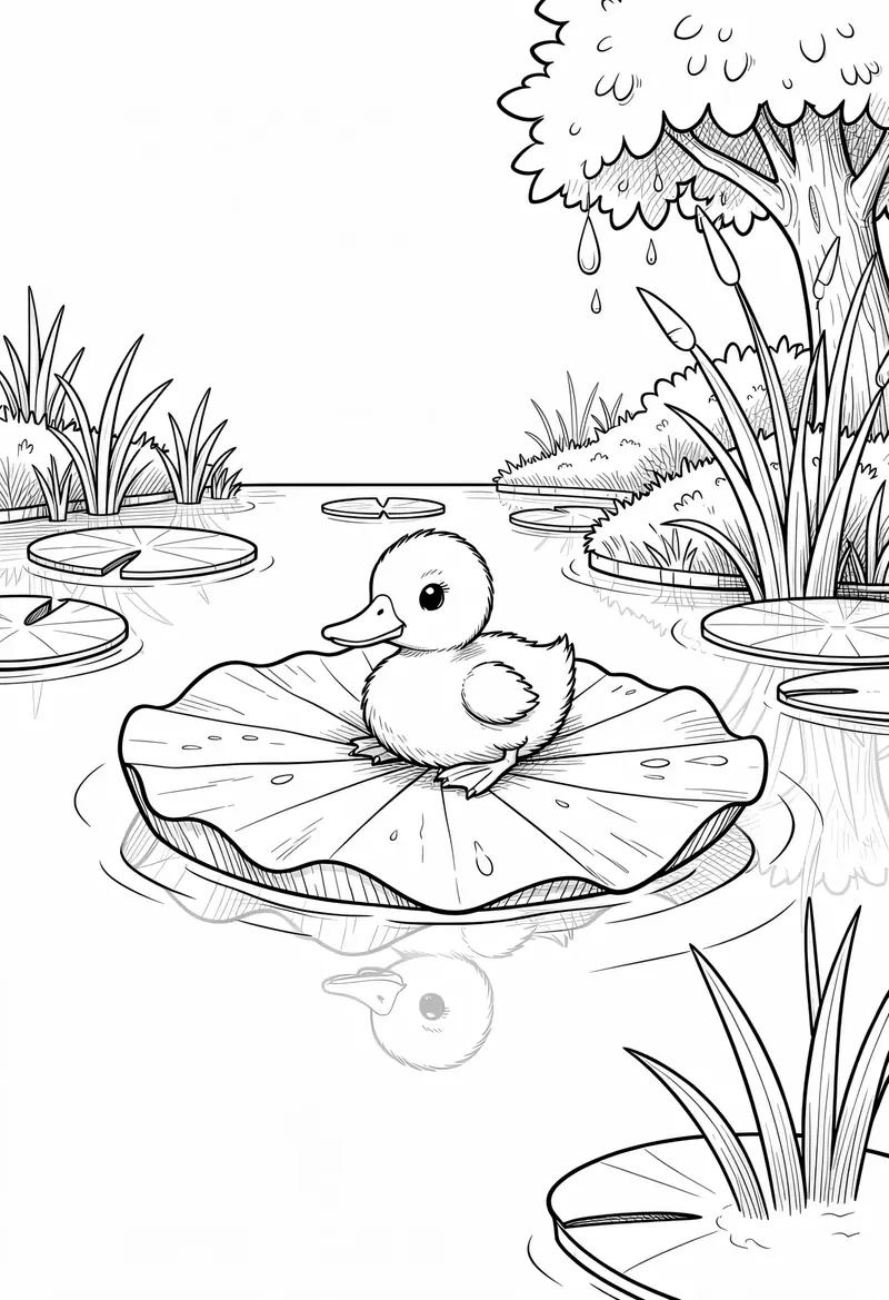 spring coloring pages 140