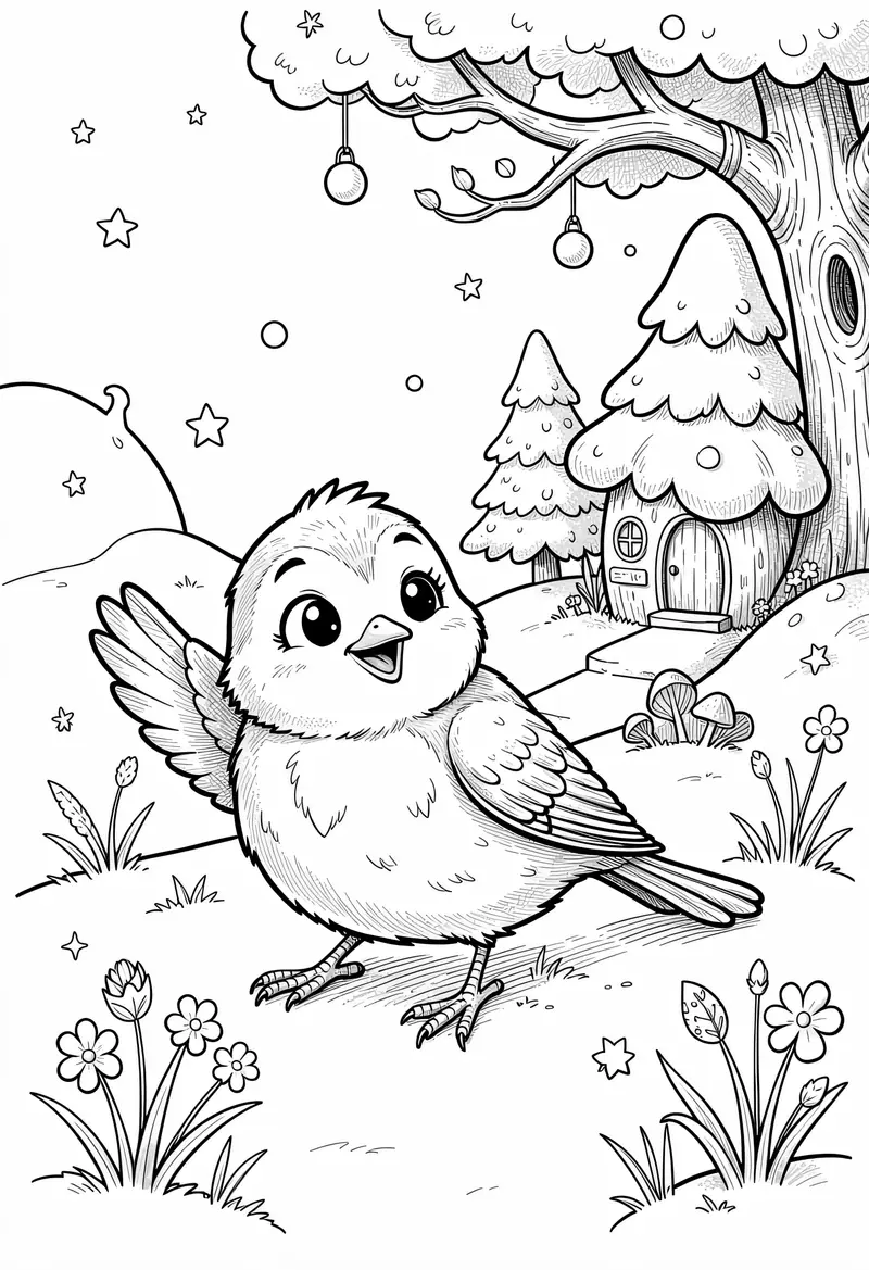 spring coloring pages 137