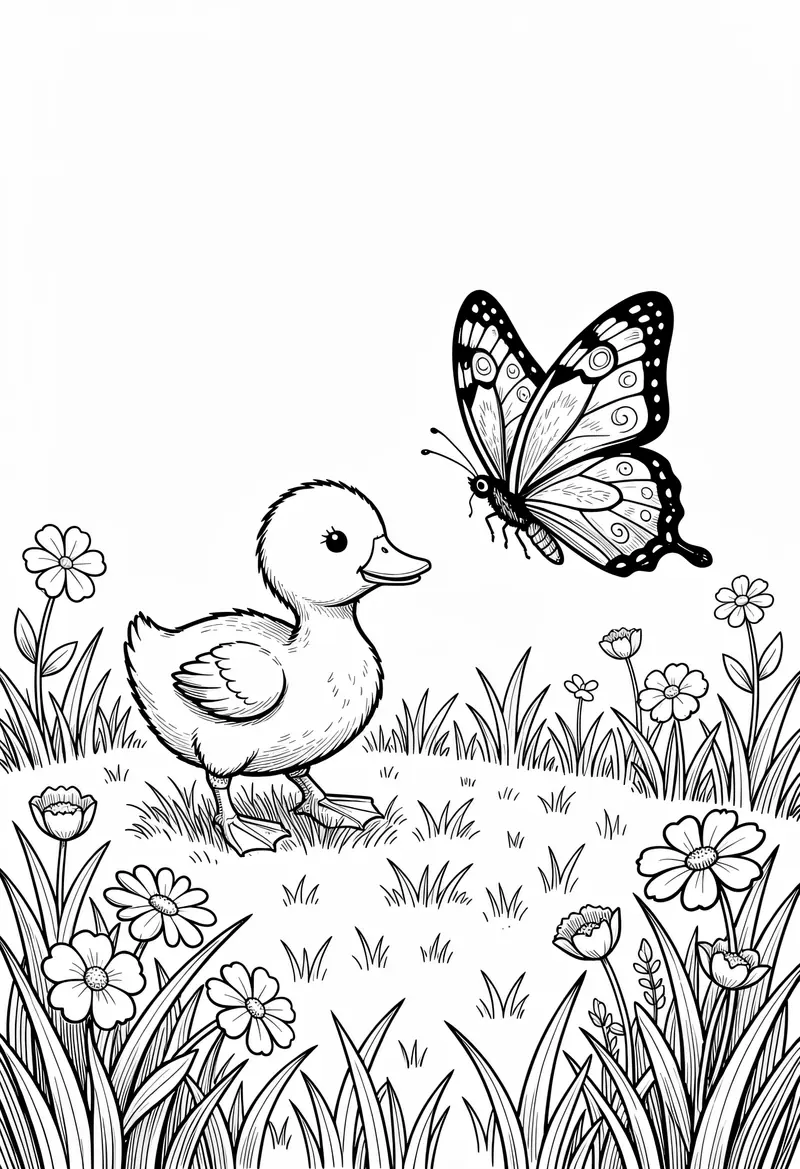 spring coloring pages 136