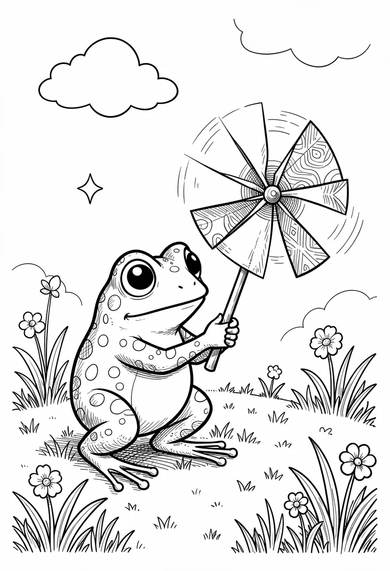 spring coloring pages 131