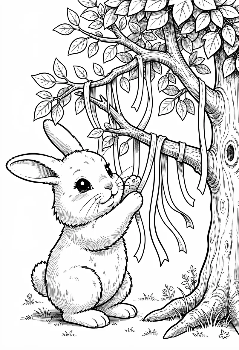 spring coloring pages 130
