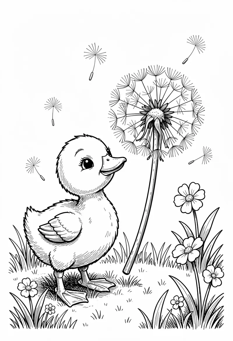 spring coloring pages 128