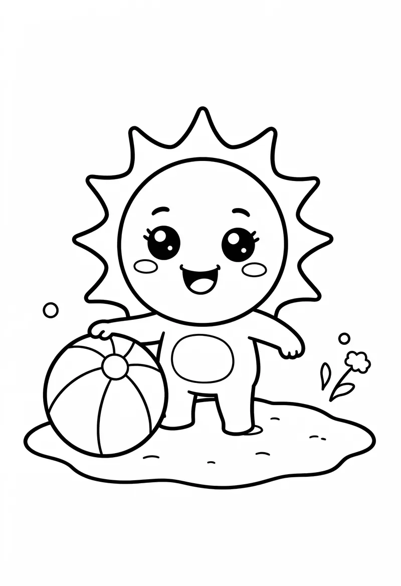 summer coloring pages 120