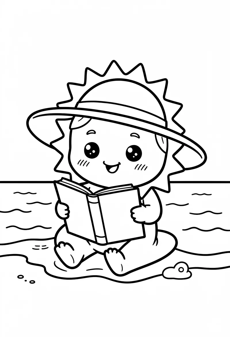 summer coloring pages 108