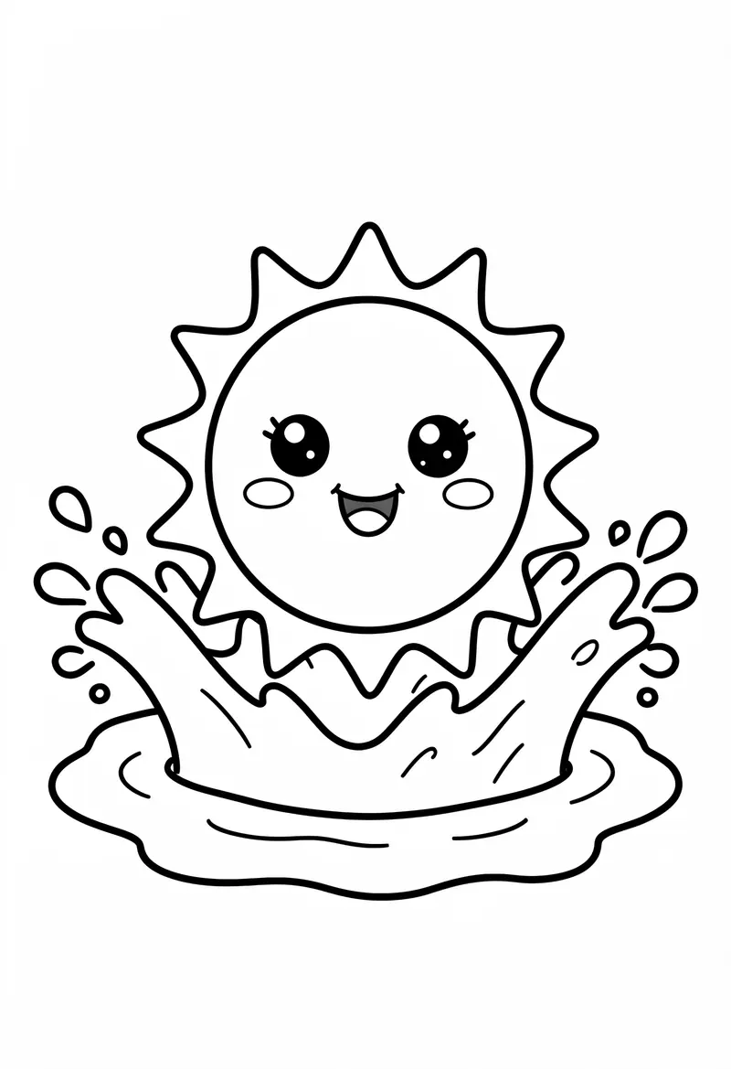 summer coloring pages 104