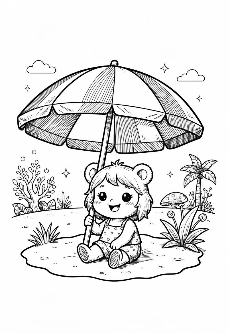 summer coloring pages 95