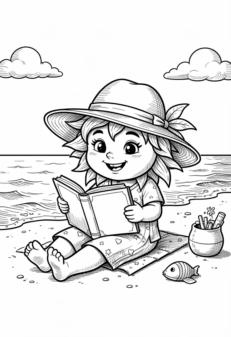 summer coloring pages 85