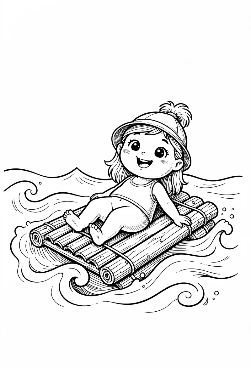 summer coloring pages 82