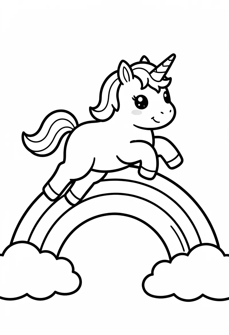 unicorn coloring pages 81