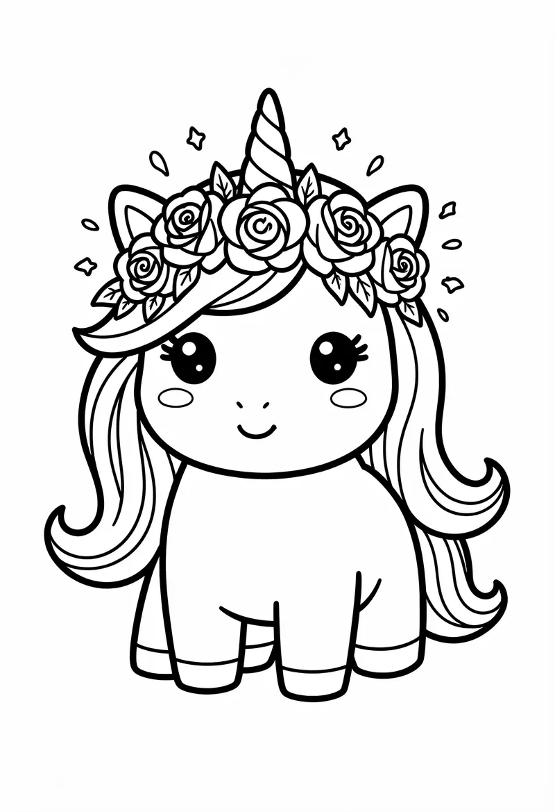 unicorn coloring pages 79