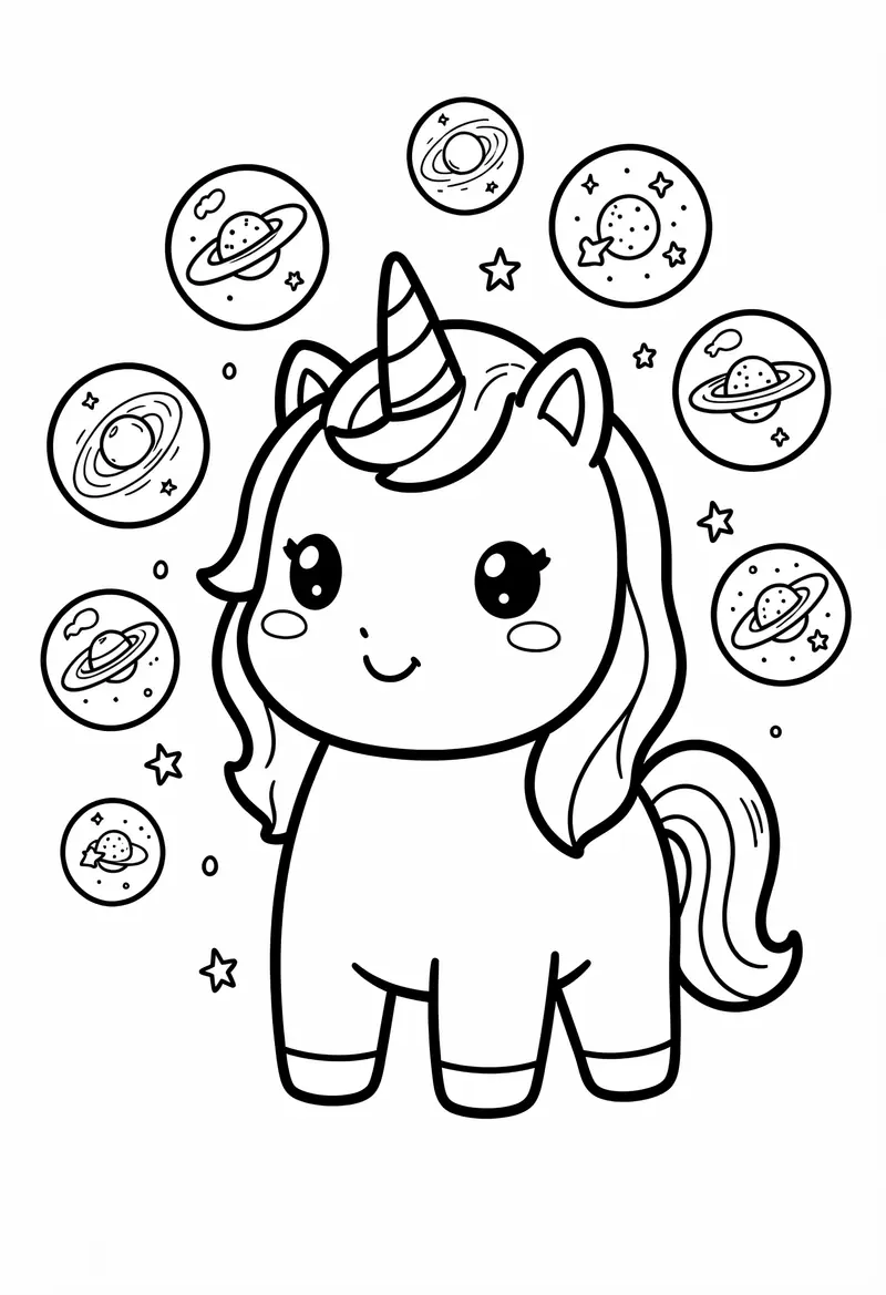 unicorn coloring pages 78