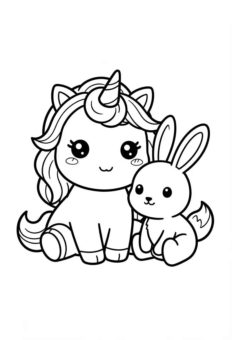unicorn coloring pages 75