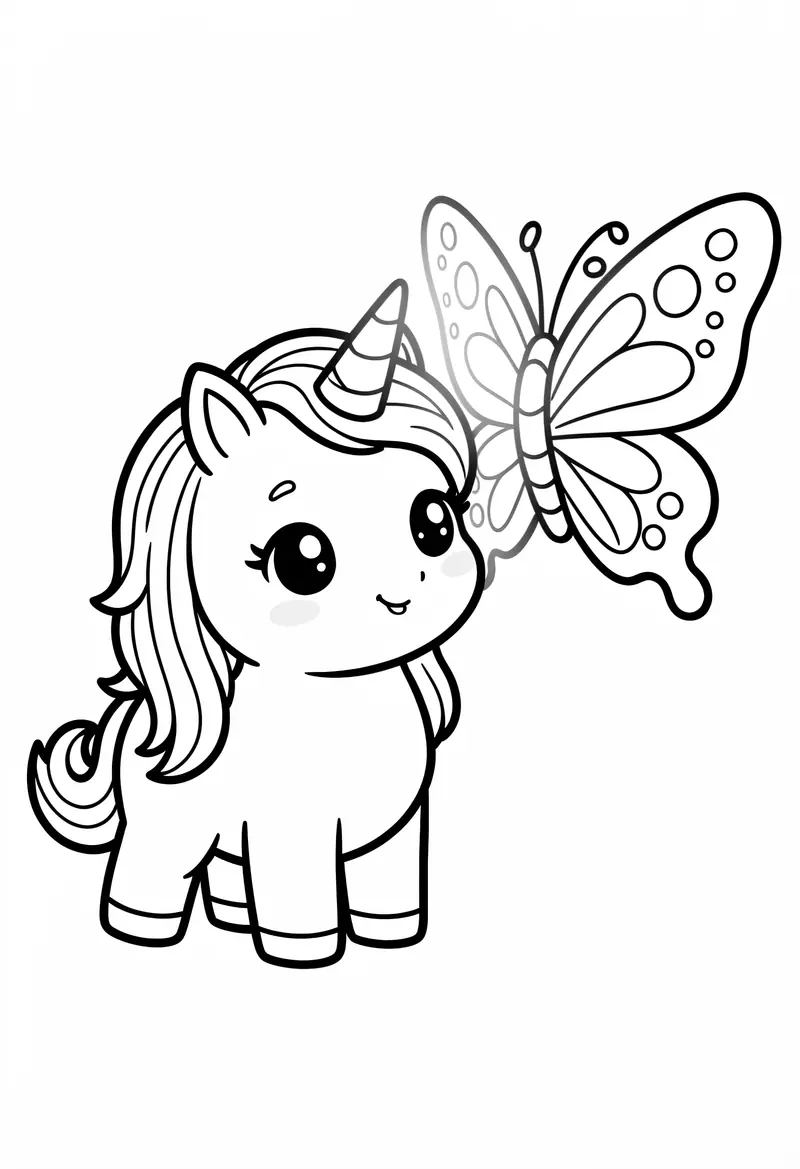 unicorn coloring pages 74