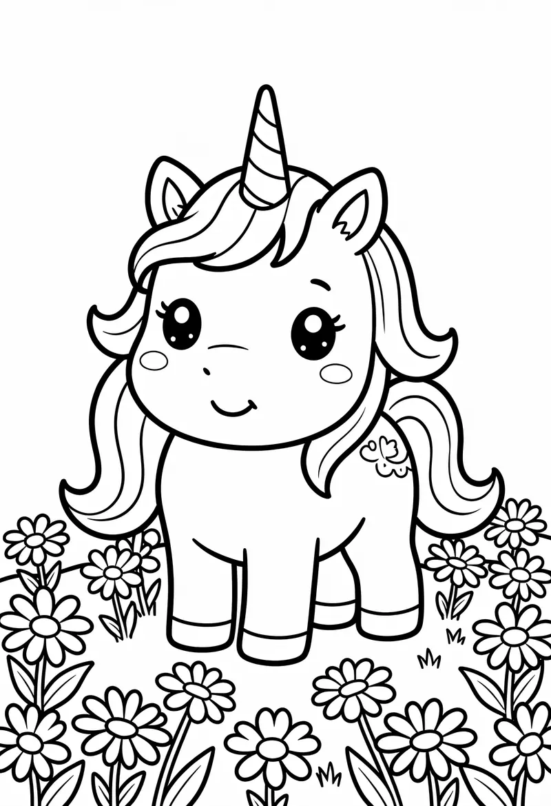 unicorn coloring pages 73