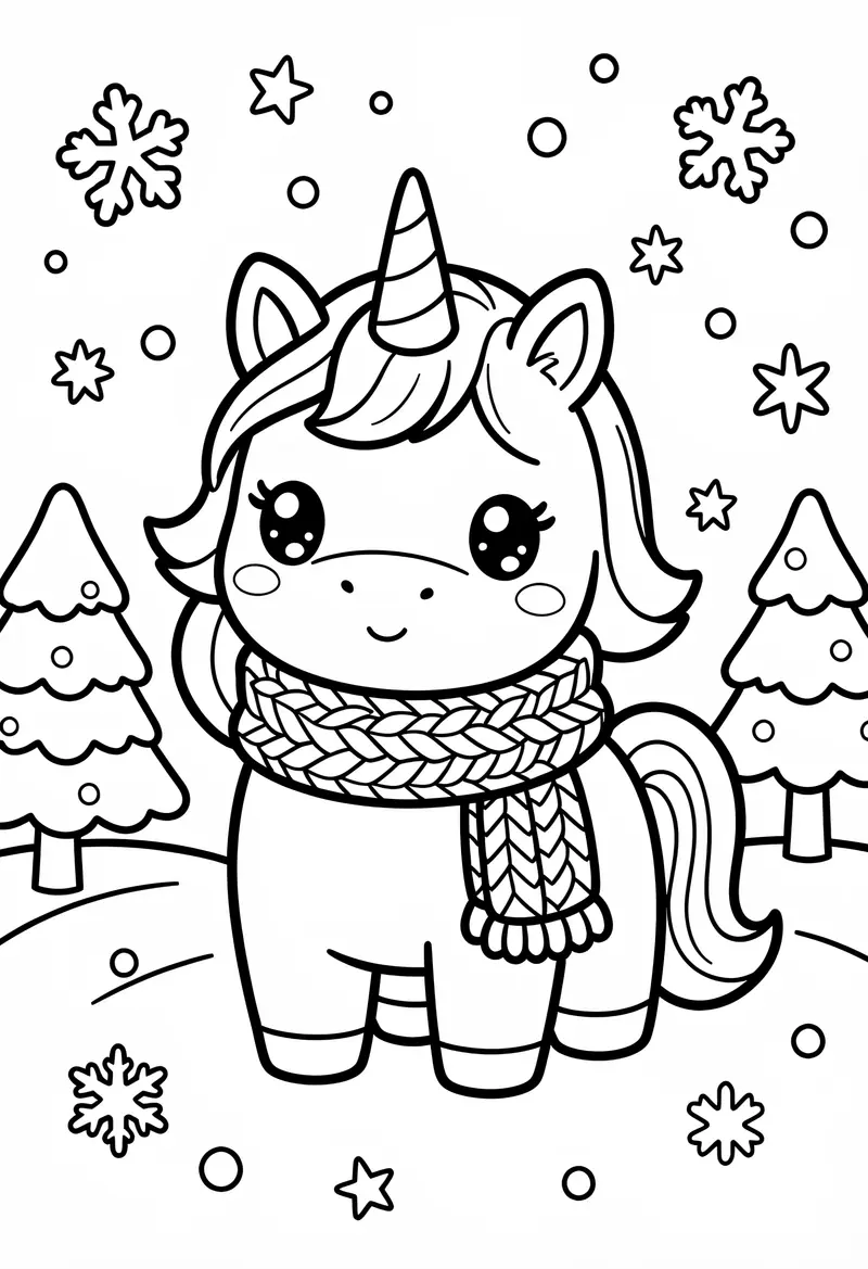 unicorn coloring pages 72