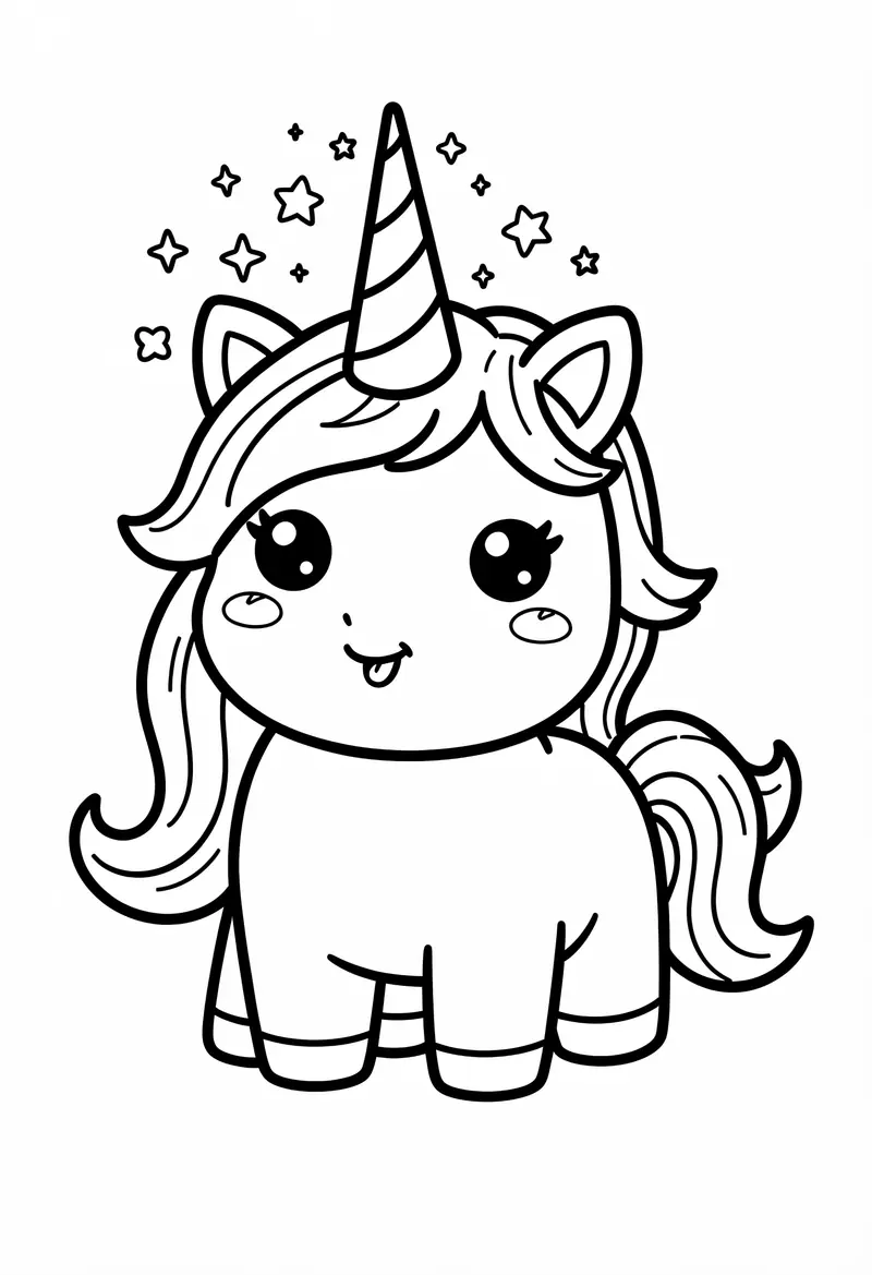 unicorn coloring pages 71