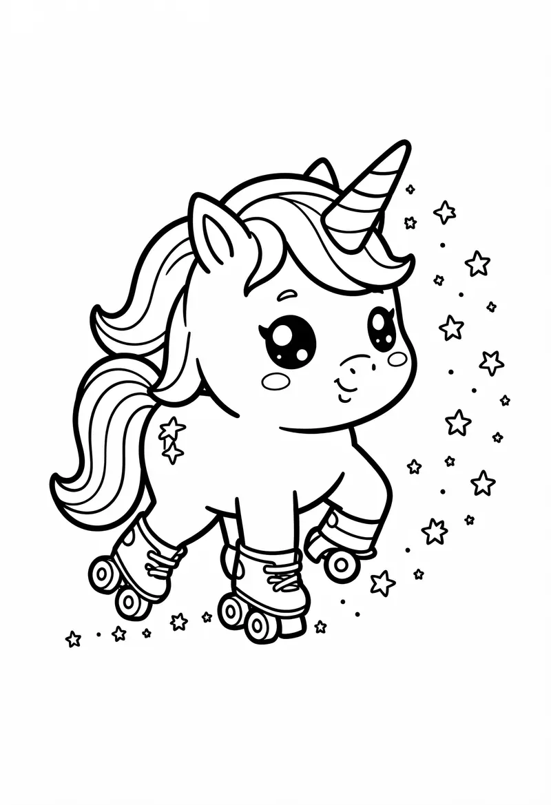 unicorn coloring pages 66