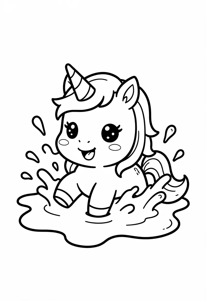 unicorn coloring pages 65