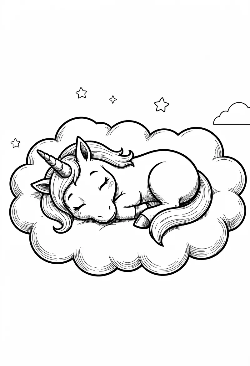 unicorn coloring pages 61