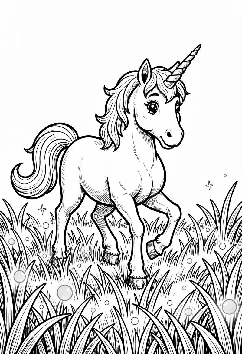 unicorn coloring pages 57