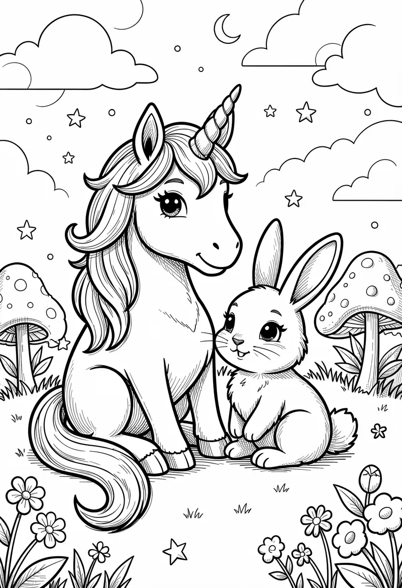 unicorn coloring pages 56