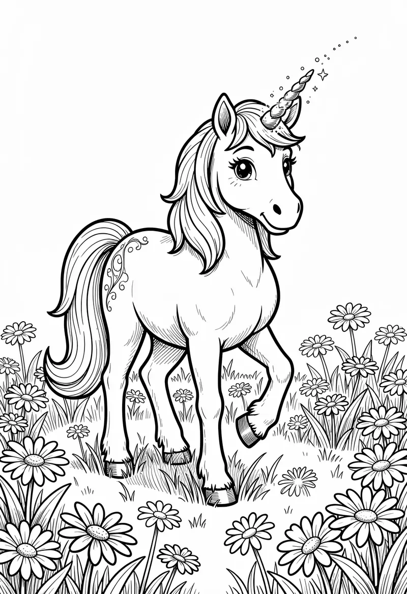 unicorn coloring pages 55