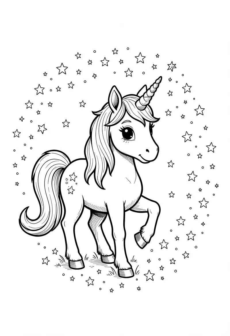 unicorn coloring pages 51